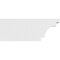 Ekena Millwork Standard Mediterranean Architectural Grade PVC Rafter Tail, 5"W X 6"H X 16"L RFTP05X06X16MED - alternate 4